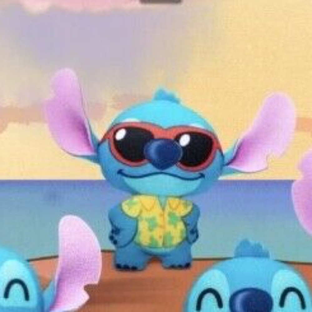 Disney Stitch McDonald’s Plush Toy - Cool Stitch - SEALED! happy meal toys kids